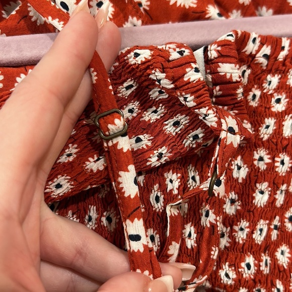 Faithfull The Brand Floral Red Mini Dress - Picture 13 of 13